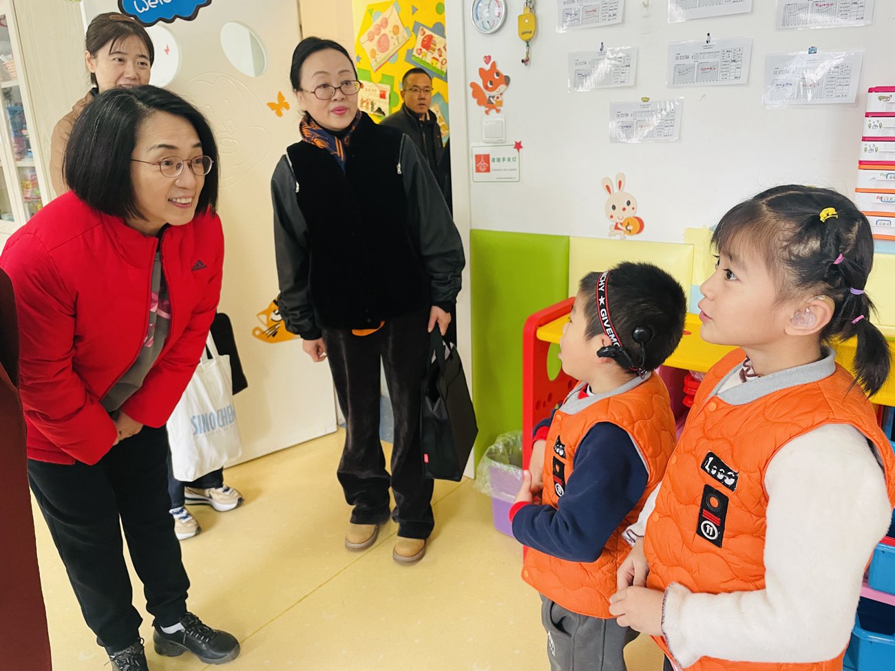 中国残疾人康复协会莅临市聋儿语训中心开展康复专业技术人员规范化培训 工作督导